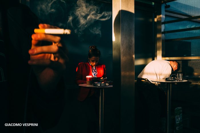 Giacomo Vesprini from EyeGoBananas on board Giacomo Vesprini from EyeGoBananas on board